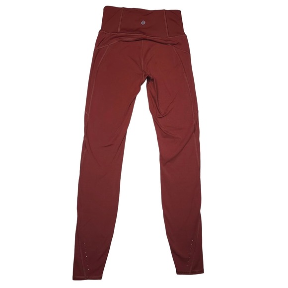 Athleta Rainier Tight In Ancient Mahogany - Picture 3 of 7